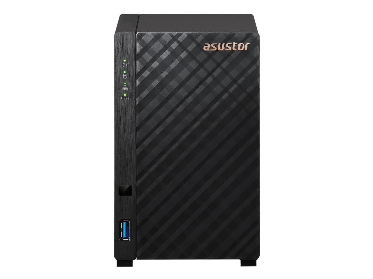 ASUSTOR Drivestor 2 AS1102T 2ベイNAS Asustor AS1102TL Drivestor 2 Lite 2 Bay NAS Quad-Core 1,7 GHz CPU